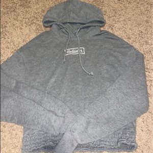 crop hoodie